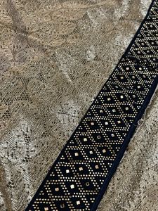 Embellished Ethnic Fabric Border