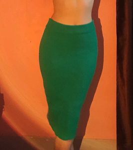 Green Skirt And Also Dress