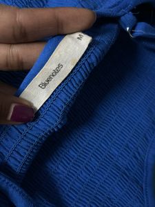 Blue Tank Style Top