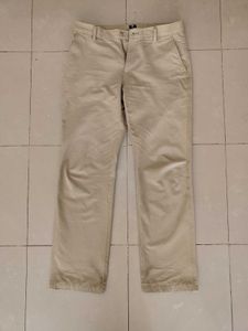 Ruggers Mens Regular Fit Khaki Chinos Size 34"