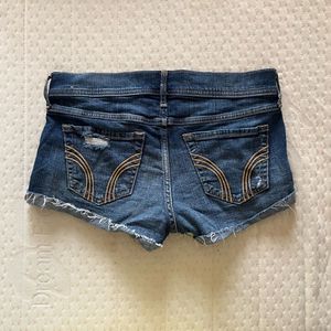 hollister denim shorts