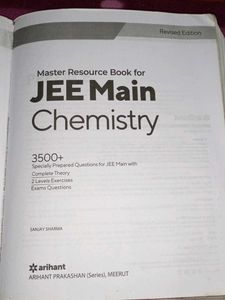 JEE Main Chemistry Book