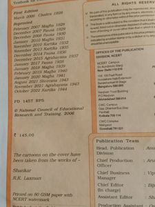 Class 11 Political Science Book