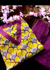 Pure Jaipuri Cotton Co-ord set