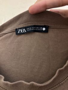 zara tshirt dress