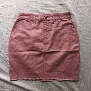 Pink Mini Skirt