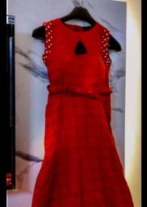 Valentine's Day Special Women's Red Maxi Dress