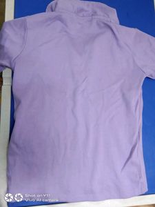 H&amp;M Purple Polo Shirt
