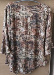 Abstract Print Top