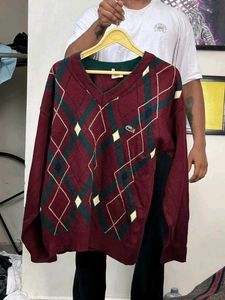 Lacoste Argyle Sweater