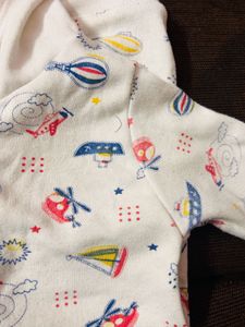 Cute Printed Baby Romper