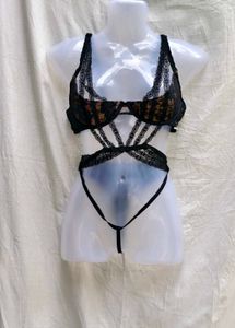 245. Lace Lingerie Bodysuit