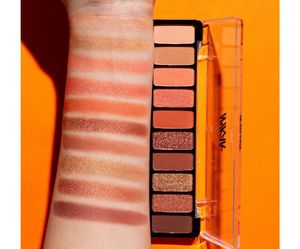Nykaa 10-in-1 Eyeshadow Palette - Beachside Peach