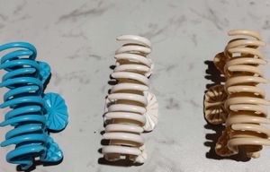 Hair Claw Clips - Set of 3