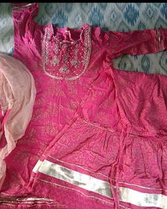 Pink Kurta Set