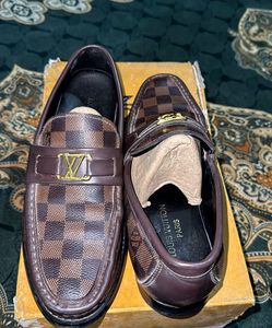 Louis vuitton major check loafer