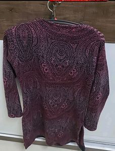Brand teacher Woollen kurta