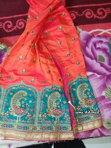 Embroidery Lehanga Set