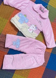 Pink Colour Suit For Baby Girl