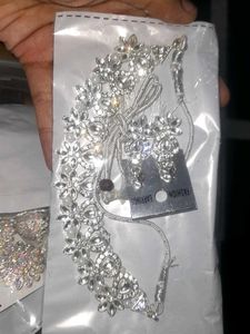 New Kundan Silver/white /MultiColor/Golden Necklac