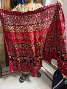 Boho Print Ethnic Skirt wraparound