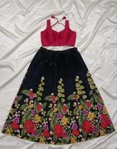 Floral Lehenga Choli Set