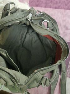 Liebeskind Berlin Grey Leather Satchel