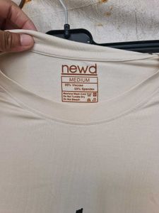 Beige Graphic Tee &amp; Pants Set COD SE
