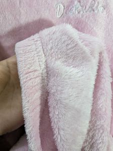 Pink Fluffy Pajama Set