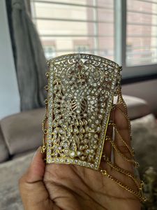 Gold Statement Cuff Bracelet