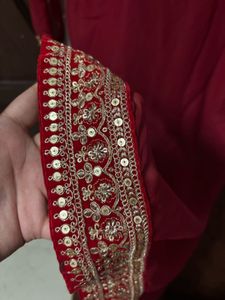 Maroon Embellished Kurta