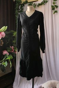 Korean Vintage Inspired Long Sleeve Dress