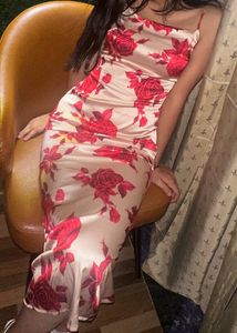 Floral Print Slip Dress from newme