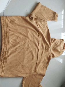 Cozy Brown Knit Jacket
