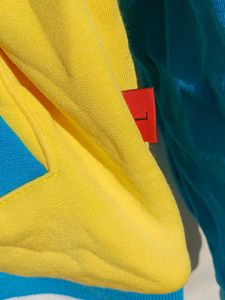 💛Yellow Vintage Varsity Jacket(L 24 B 20 )