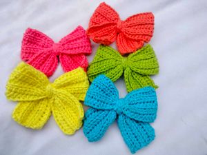 Crochet Hair Bow