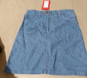 Mayra Denim Skirt, 30 Size
