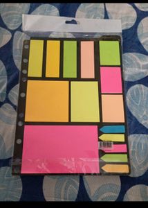 Combo Of Beautiful Earings And Sticky Notes