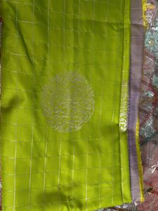 Elegant Green Saree