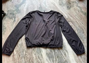 Black Shimmery Top