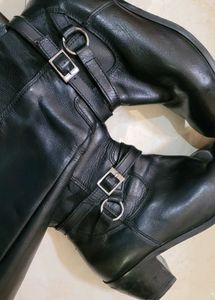 Bought From Italy- Pure Leather Long Boots