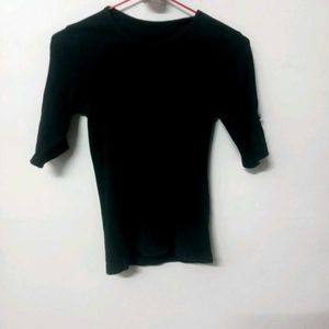 Green 3/4 Sleeve Top