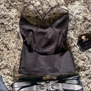 Backless top