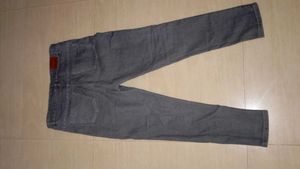 Gray Slim Fit Denim Jeans