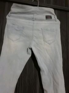 High Waist Light Blue Jean&#39;s