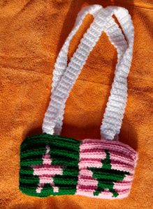 Crochet Shoulder Bag 💙👜