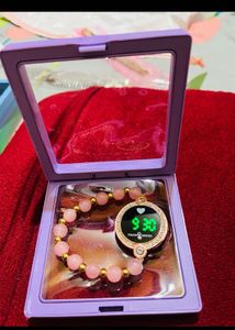 Elegant Rhinestone Accent Watch new wdt tag