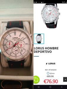 LORUS Chronograph Men&#39;s Watch