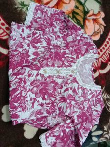 Combo Deal🥳 Elegant Lavender &amp; Printed Kurta Set.