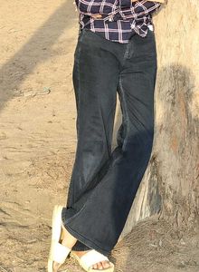 Flared Black Jeans
